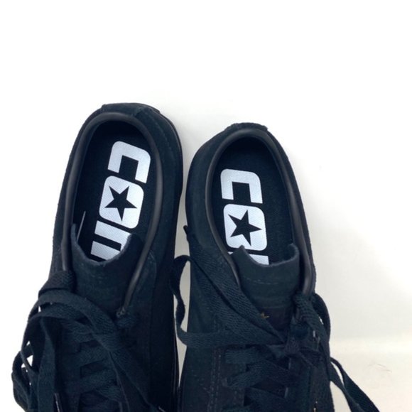 Converse Women’s One Star Pro AS Low Suede Black Casual Size Sneakers 169615C - Picture 6 of 9